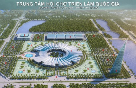 Hà Nội xây trung tâm triển lãm lớn nhất Châu Á